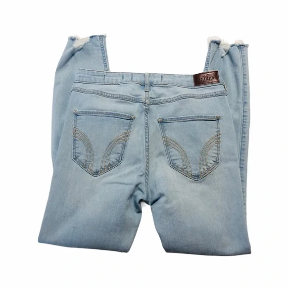 Hollister High Rise Crop Super Skinny Jeans 0805 - Picture 7 of 7